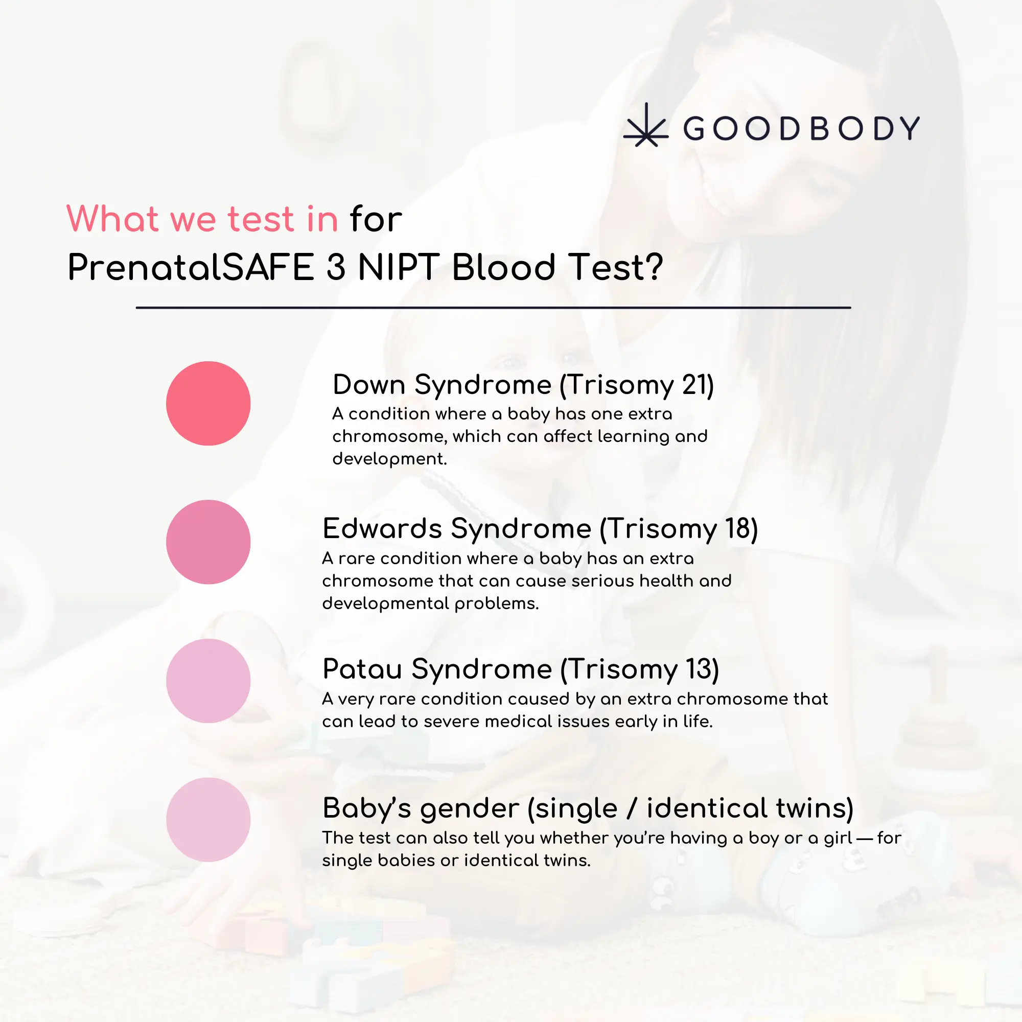 Non Invasive Prenatal Testing (NIPT) - PrenatalSAFE 3 - Image 2