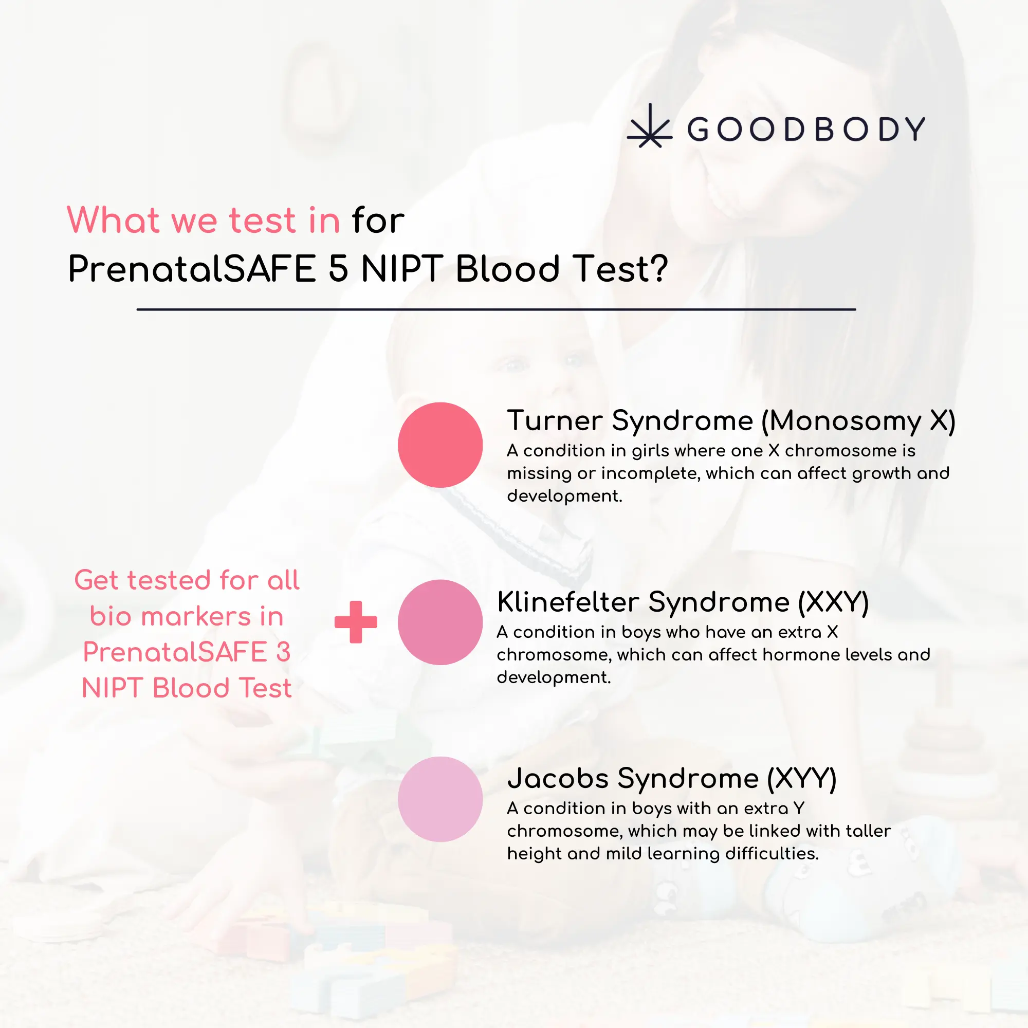 Non Invasive Prenatal Testing (NIPT) - PrenatalSAFE 5 - Image 2